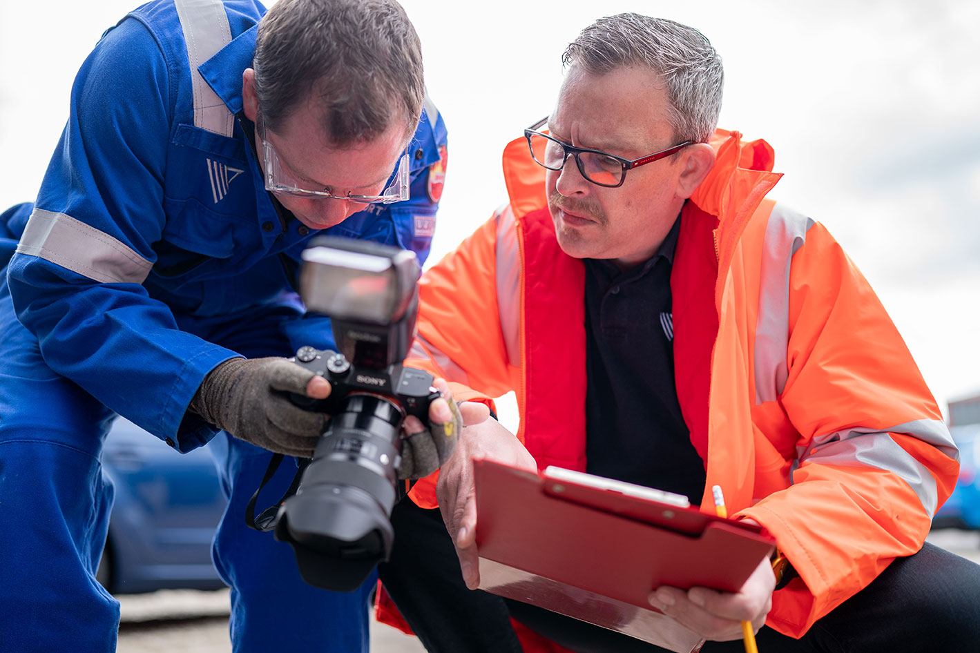 Viewport3 owners onsite taking hotos for 3d imaging