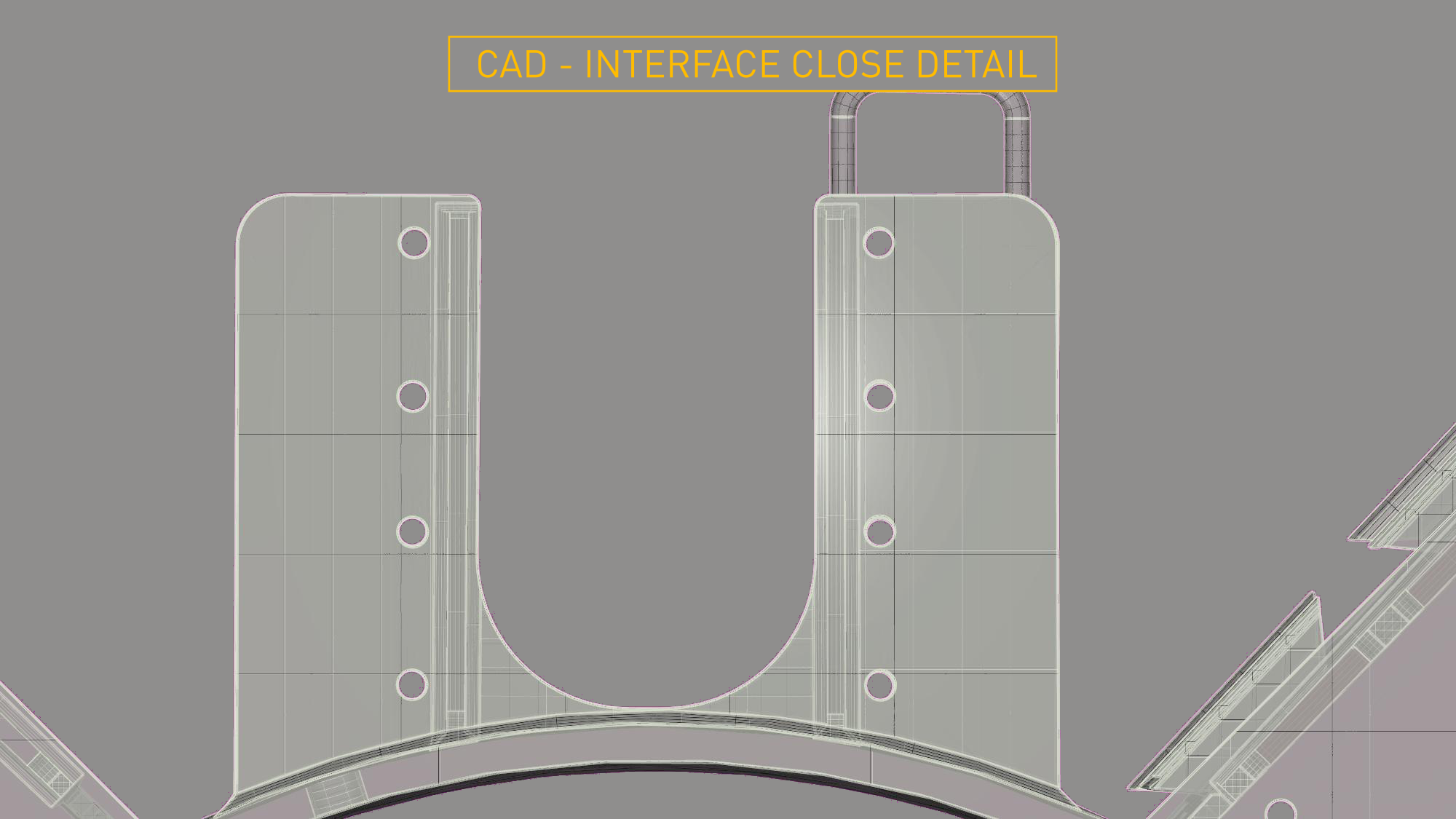 Photogrammetry CAD - Interface Close Detail