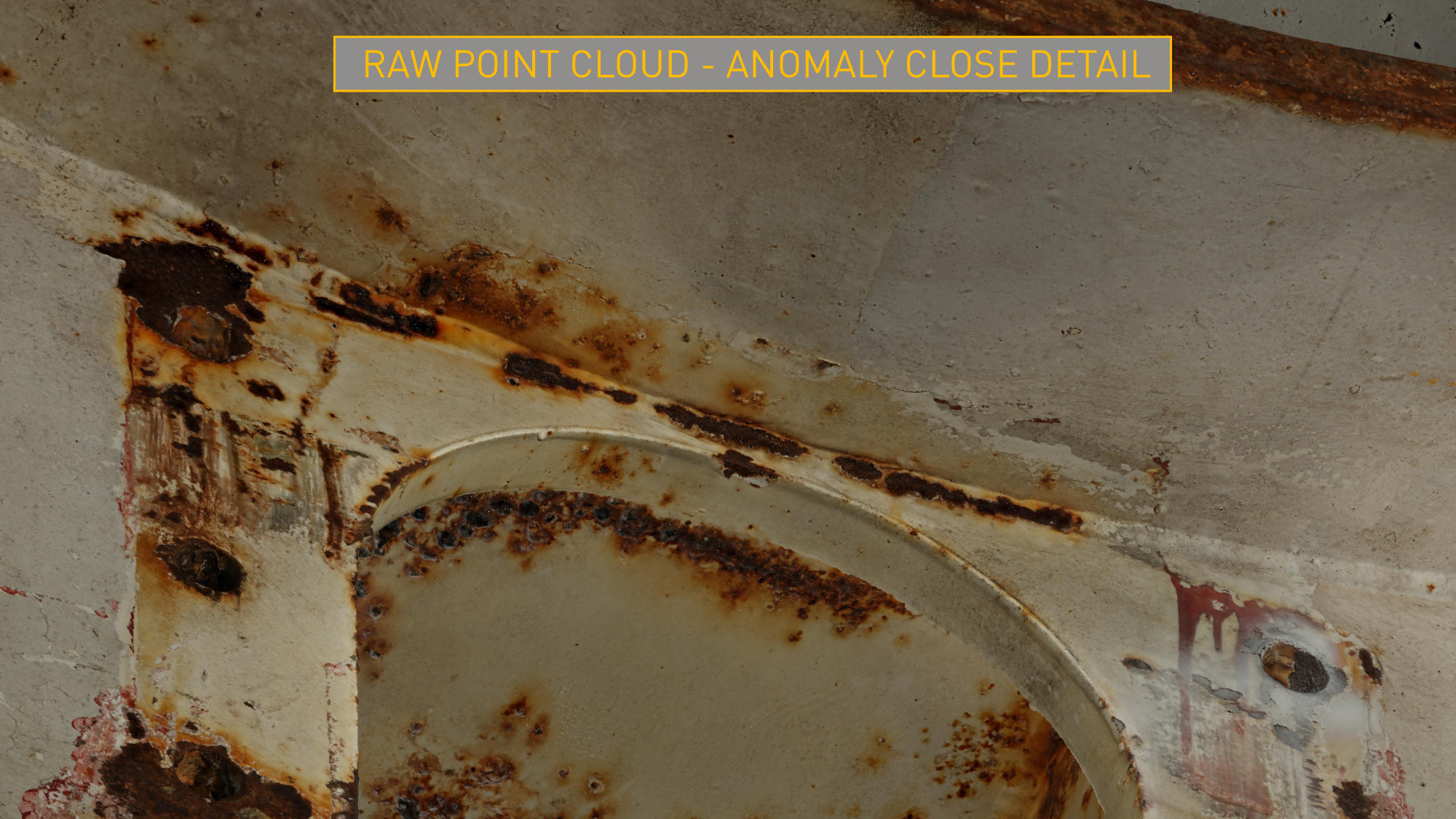 Photogrammetry Raw Point Cloud - Anomaly Close Detail