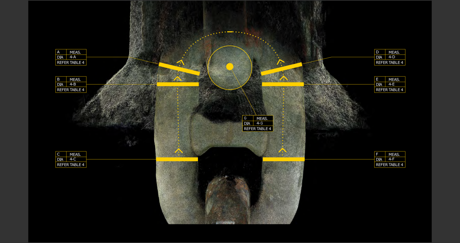 Photogrammetry - Mooring link analysis