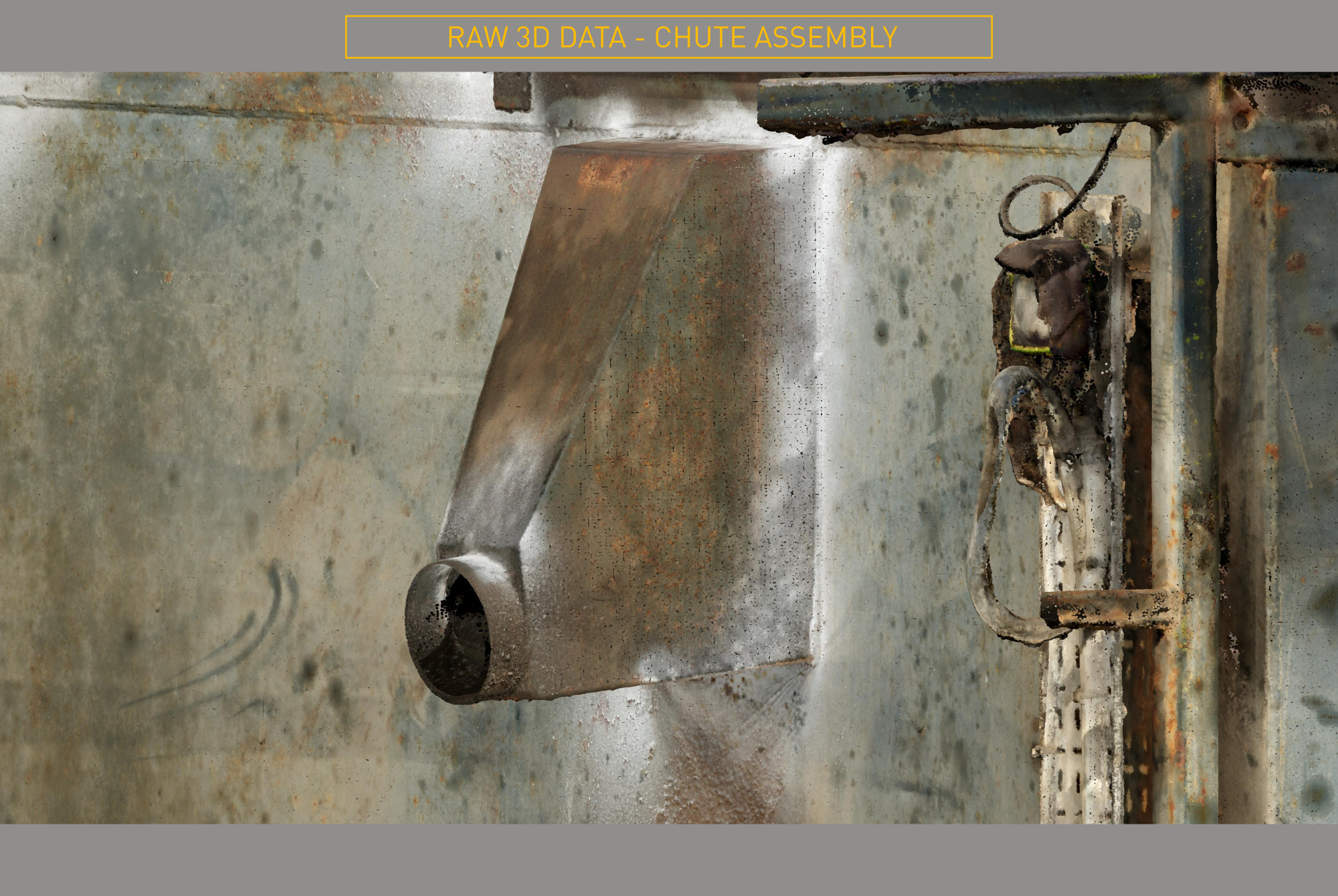 RAW 3D Data.Chute assembly
