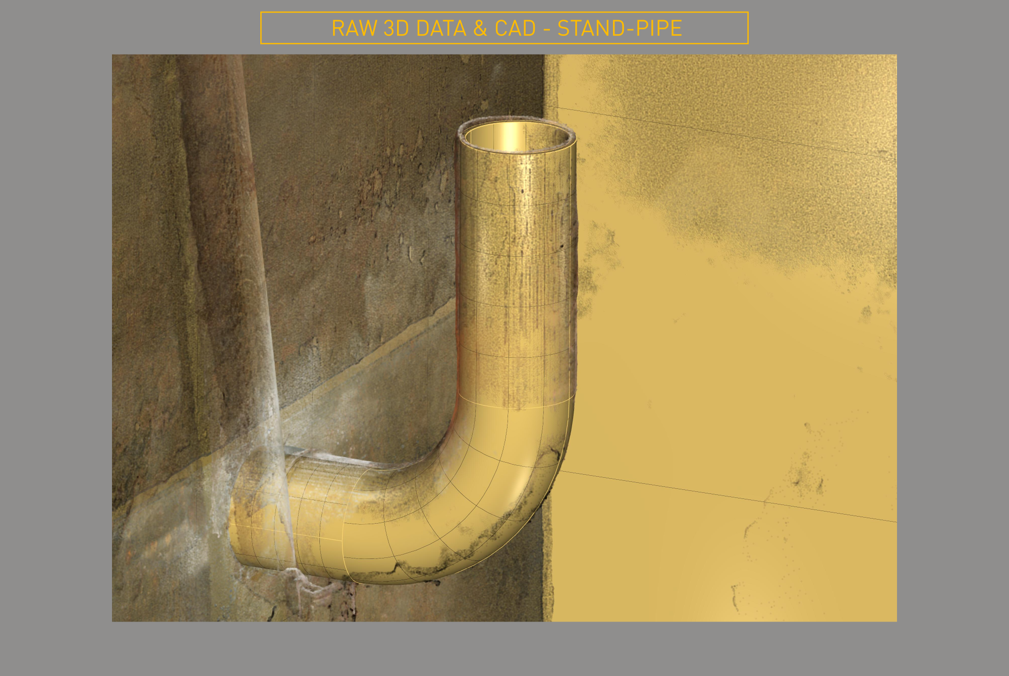 Subsea Photogrammetry. 3D CAD & RAW